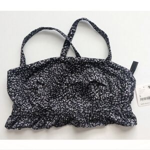 Free People Movement Plie All Day Sports Bra, Leopard Combo, Women's Small